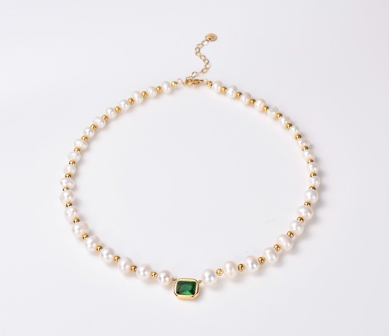 Zambeze Real Pearl Necklace - MELINIE