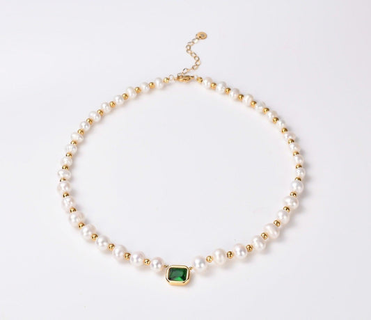 Zambeze Real Pearl Necklace - MELINIE