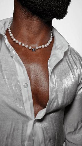 Zambeze Real Pearl Necklace - MELINIE