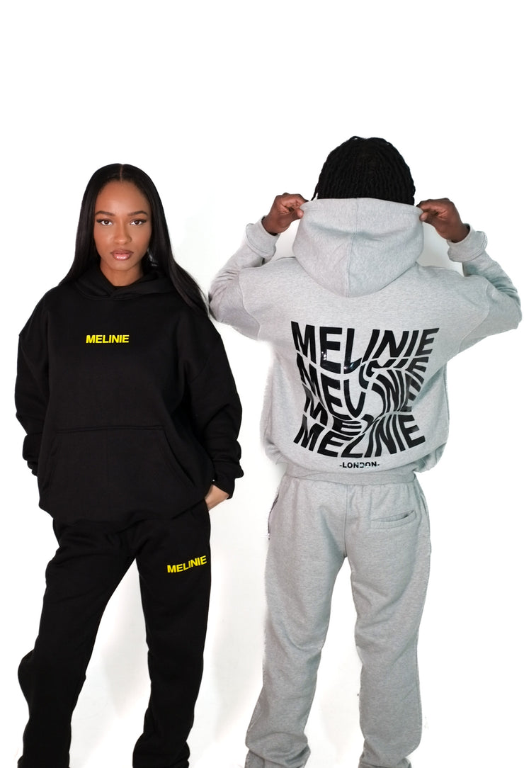 Heavy Regular Fit Melinie Printed Hooded Tracksuit